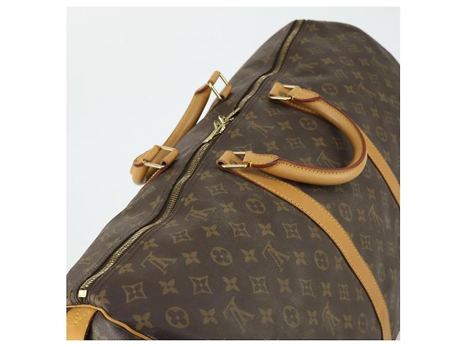 LOUIS VUITTON Borsa Boston Monogram Keepall 60 M41422 LV Auth 155159 Monogramma - vue 6