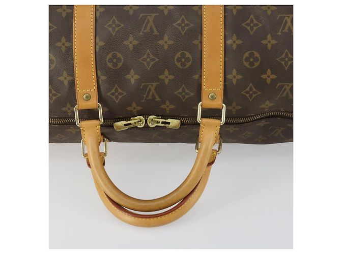 LOUIS VUITTON Borsa Boston Monogram Keepall 60 M41422 LV Auth 155159 Monogramma - vue 7