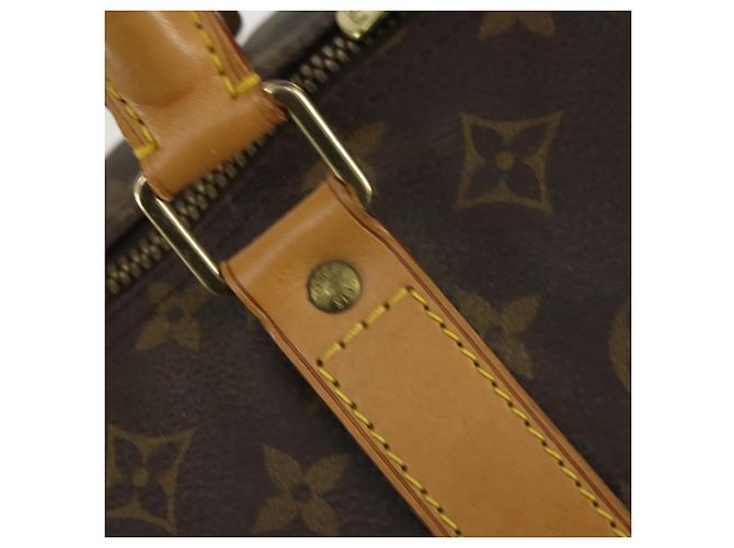 LOUIS VUITTON Borsa Boston Monogram Keepall 60 M41422 LV Auth 155159 Monogramma - vue 9
