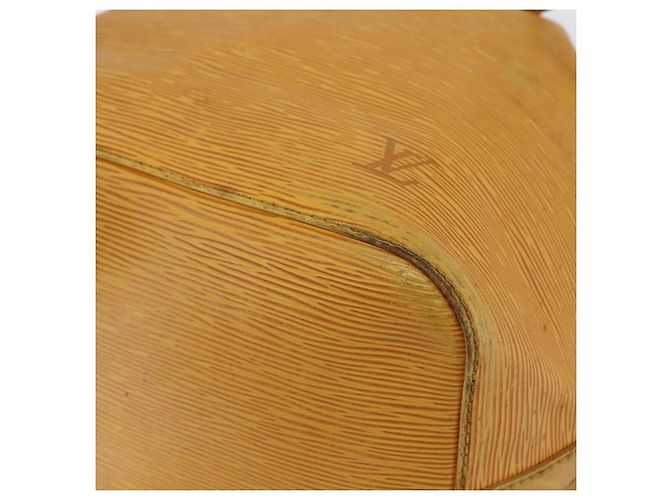Noe LOUIS VUITTON Sac à épaule Petit Noé Epi Jaune M44109 LV Auth 155027 - vue 14