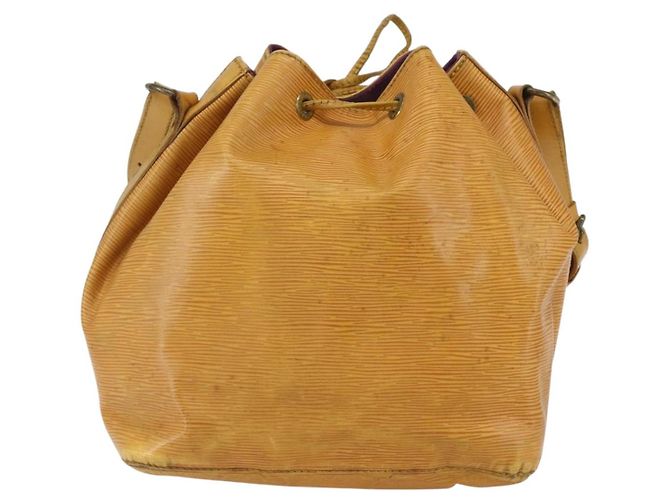 Noe LOUIS VUITTON Sac à épaule Petit Noé Epi Jaune M44109 LV Auth 155027 - vue 2