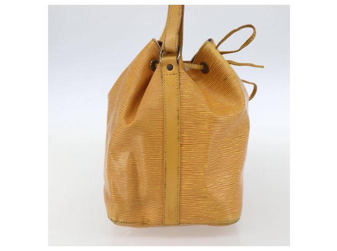Noe LOUIS VUITTON Sac à épaule Petit Noé Epi Jaune M44109 LV Auth 155027 - vue 3