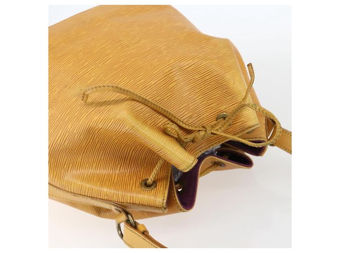 Noe LOUIS VUITTON Sac à épaule Petit Noé Epi Jaune M44109 LV Auth 155027 - vue 6