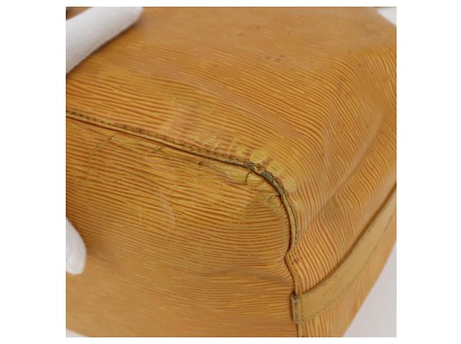 Noe LOUIS VUITTON Sac à épaule Petit Noé Epi Jaune M44109 LV Auth 155027 - vue 9