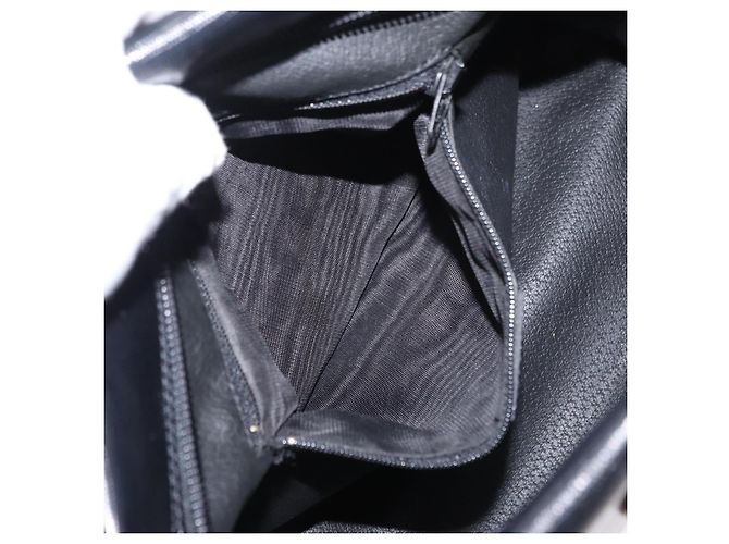 Céline Borsa a Spalla CELINE Circle in Pelle Nera e Oro Auth 156282 Nero D'oro - vista 21