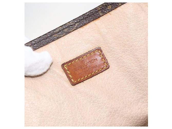 LOUIS VUITTON Borsa Sac Plat Monogram M51140 LV Auth 157654 Monogramma - vista 10