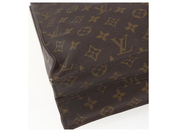 LOUIS VUITTON Borsa Sac Plat Monogram M51140 LV Auth 157654 Monogramma - vista 16