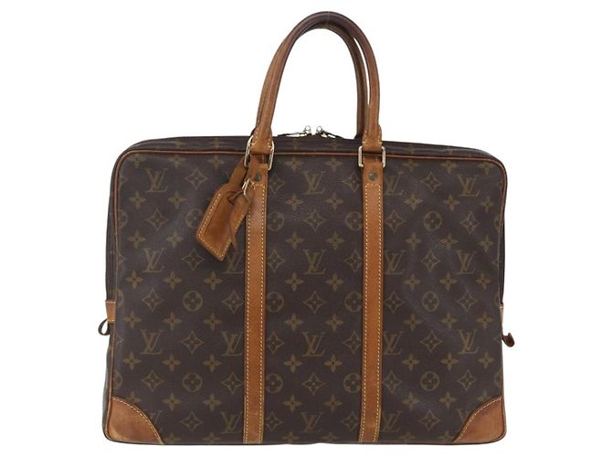 LOUIS VUITTON Monogram Porta Documenti da Viaggio Borsa Business M53361 LV Auth 153692 Monogramma - vista 13
