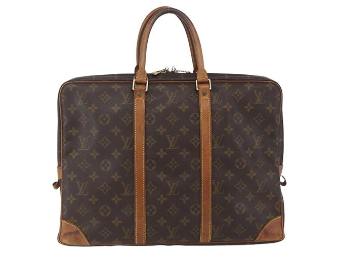 LOUIS VUITTON Monogram Porta Documenti da Viaggio Borsa Business M53361 LV Auth 153692 Monogramma - vista 2