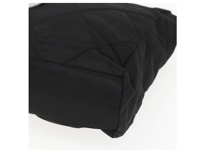 PRADA Borsa Tote Matelassé in Nylon Nera Oro Auth bs31575 Nero D'oro - vista 16