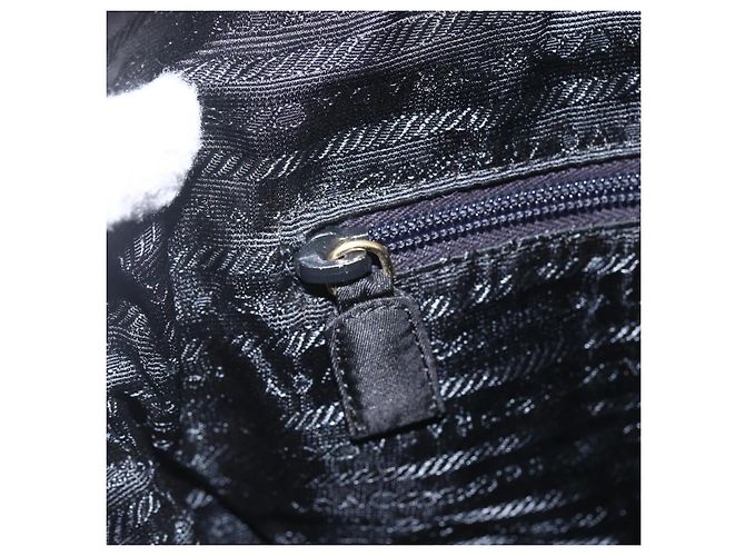 PRADA Borsa Tote Matelassé in Nylon Nera Oro Auth bs31575 Nero D'oro - vista 20