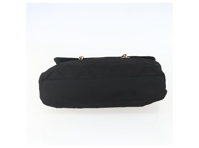 PRADA Borsa Tote Matelassé in Nylon Nera Oro Auth bs31575 Nero D'oro - vista 5