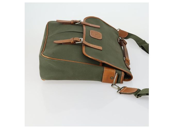 Autre Marque Borsa a mano in tela Burberrys Nova Check 3 pezzi Beige Verde Auth bs31496 - vista 4