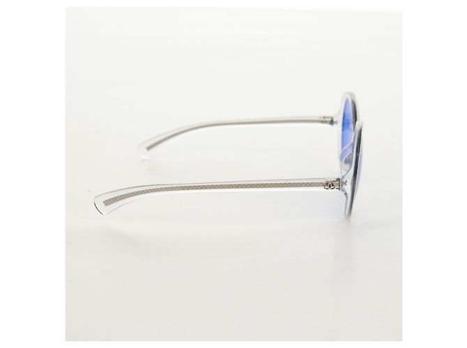 Occhiali da sole CHANEL in plastica Blu CC Auth 155953M - vista 23