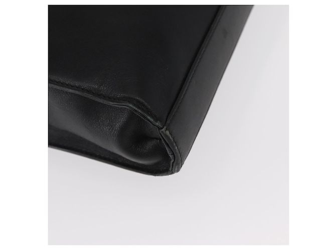 Borsa a mano in pelle Gucci Bamboo Nera Oro 001 2855 1875 0 Auth ka770 Nero D'oro - vista 12