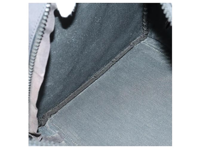 Borsa Boston Salvatore Ferragamo in nylon nero argento autentica BA8227 - vista 23