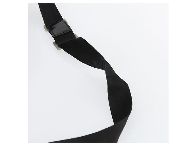 Borsa Boston Salvatore Ferragamo in nylon nero argento autentica BA8227 - vista 8