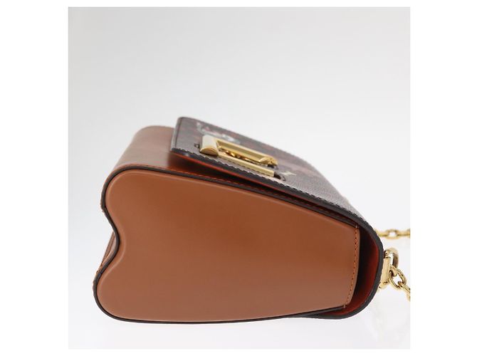 LOUIS VUITTON Borsa a Spalla Catgram Twist MM M44408 LV Auth BA8995SAM Monogramma - vista 3