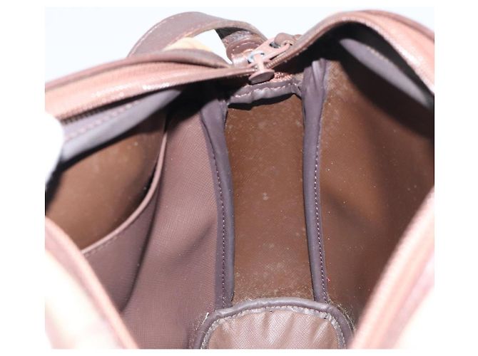 Autre Marque Borsa a Spalla Burberrys Nova Check in Tela Beige Auth BA8675 - vista 18