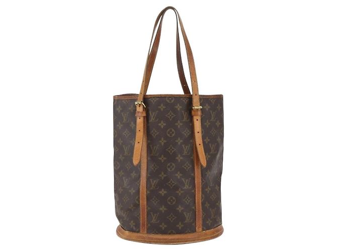 LOUIS VUITTON Borsa a Spalla Monogram Bucket GM M42236 LV Auth ka730 Monogramma - vista 13