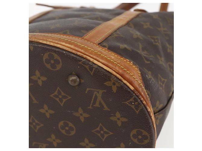LOUIS VUITTON Borsa a Spalla Monogram Bucket GM M42236 LV Auth ka730 Monogramma - vista 15
