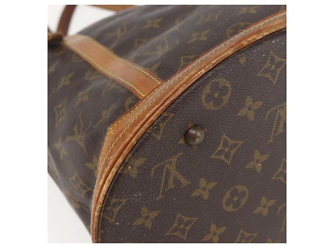 LOUIS VUITTON Borsa a Spalla Monogram Bucket GM M42236 LV Auth ka730 Monogramma - vista 16