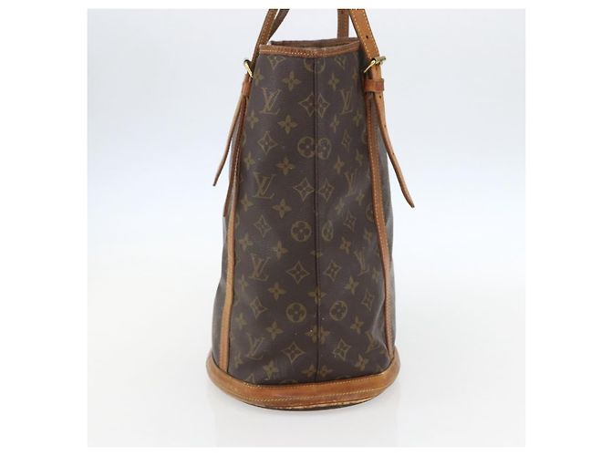 LOUIS VUITTON Borsa a Spalla Monogram Bucket GM M42236 LV Auth ka730 Monogramma - vista 3