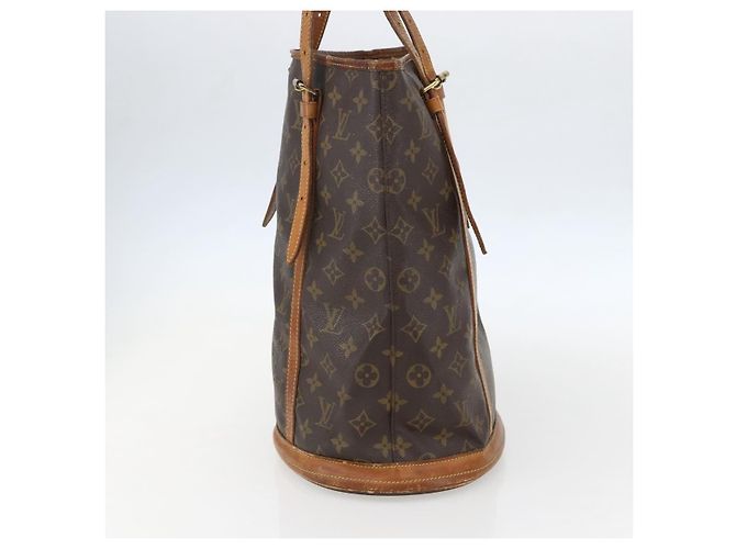 LOUIS VUITTON Borsa a Spalla Monogram Bucket GM M42236 LV Auth ka730 Monogramma - vista 4