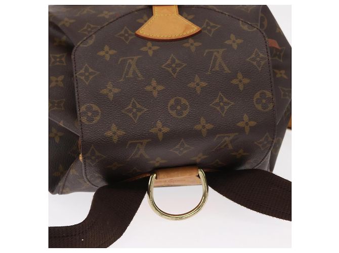 LOUIS VUITTON Zaino Monogram Montsouris GM M51135 Auth LV 155142 Monogramma - vista 6