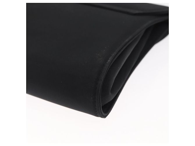 Borsa a Spalla Vala in Nylon Nero e Oro Salvatore Ferragamo Auth 156246 D'oro - vista 16