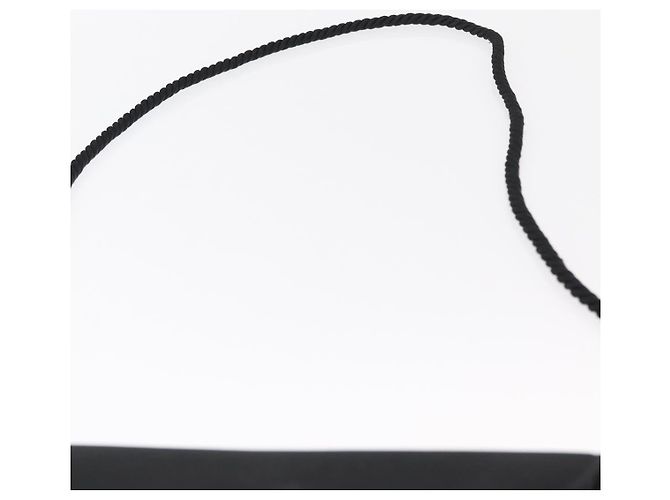 Borsa a Spalla Vala in Nylon Nero e Oro Salvatore Ferragamo Auth 156246 D'oro - vista 8
