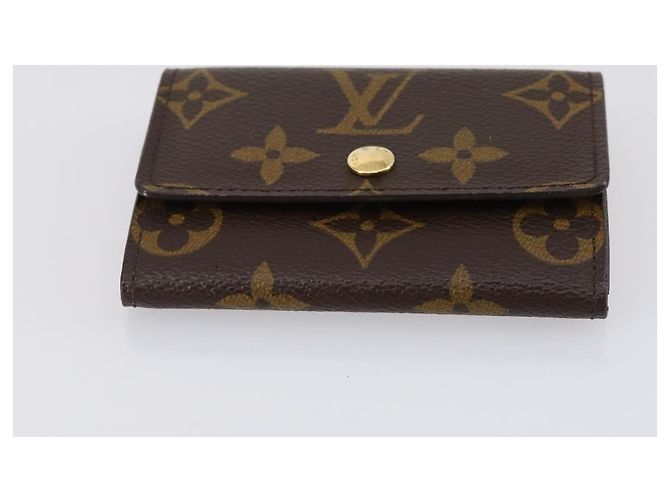 GELDBÖRSE LOUIS VUITTON Epi Monogram Multicolor 4 Set Weiß Gelb Auth BA8266 Braun - Ansicht 10