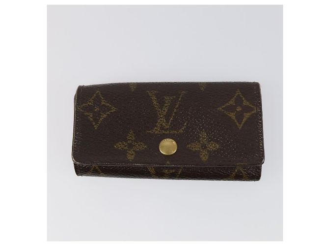 GELDBÖRSE LOUIS VUITTON Epi Monogram Multicolor 4 Set Weiß Gelb Auth BA8266 Braun - Ansicht 2