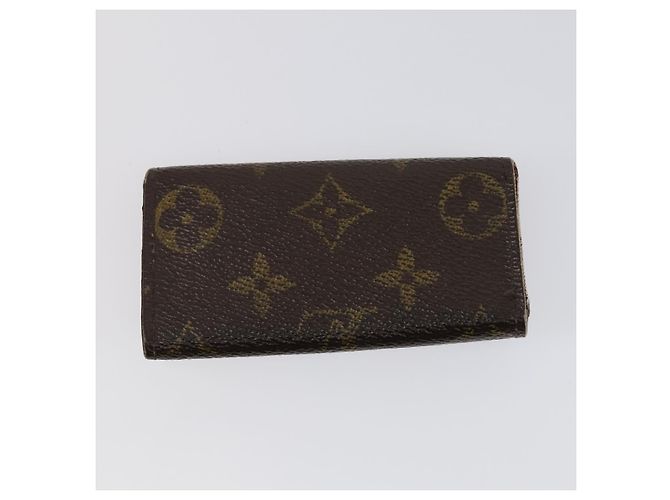GELDBÖRSE LOUIS VUITTON Epi Monogram Multicolor 4 Set Weiß Gelb Auth BA8266 Braun - Ansicht 3