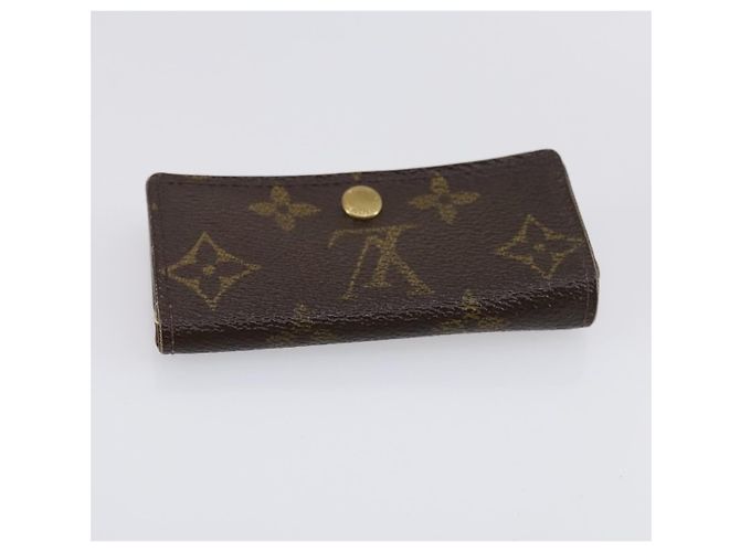 GELDBÖRSE LOUIS VUITTON Epi Monogram Multicolor 4 Set Weiß Gelb Auth BA8266 Braun - Ansicht 4