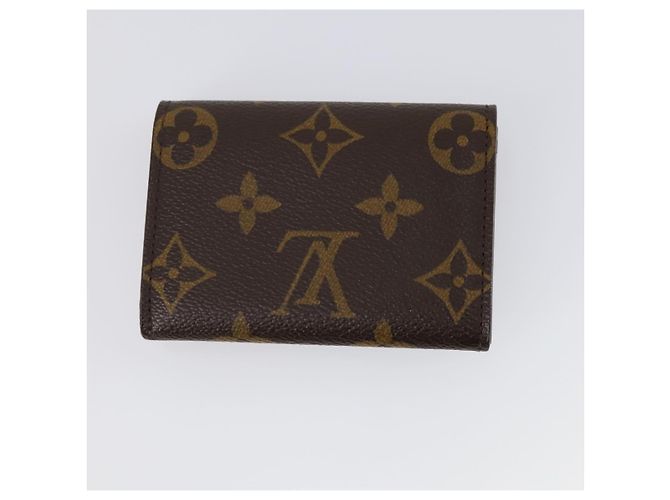 GELDBÖRSE LOUIS VUITTON Epi Monogram Multicolor 4 Set Weiß Gelb Auth BA8266 Braun - Ansicht 8