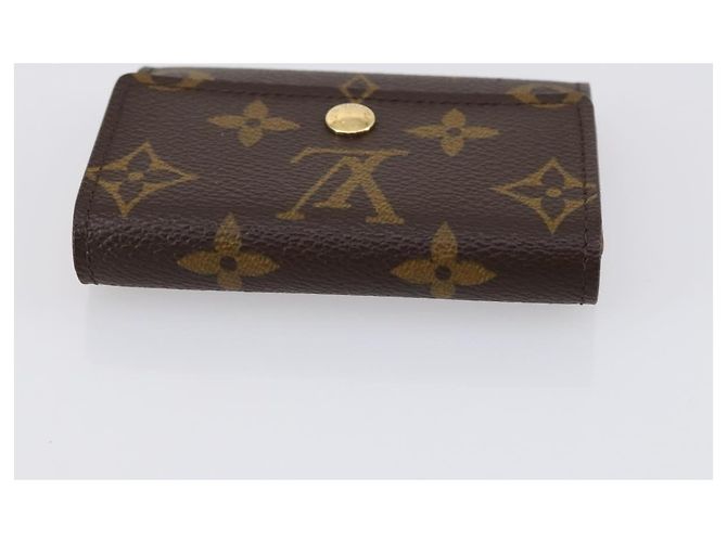 GELDBÖRSE LOUIS VUITTON Epi Monogram Multicolor 4 Set Weiß Gelb Auth BA8266 Braun - Ansicht 9
