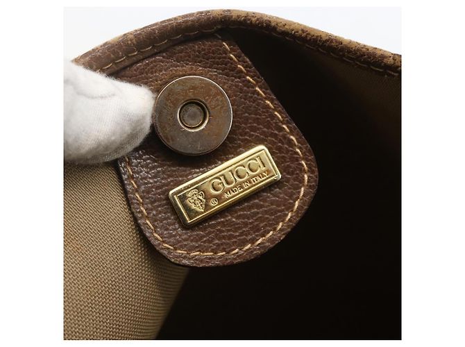 Gucci Borsa Tote GG Supreme in PVC Beige 002 39 0054 Auth BA8626 - vista 17
