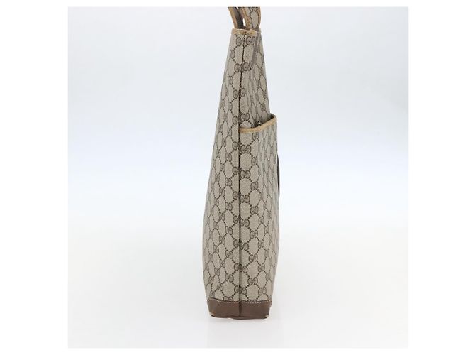 Gucci Borsa Tote GG Supreme in PVC Beige 002 39 0054 Auth BA8626 - vista 3