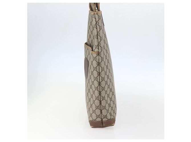 Gucci Borsa Tote GG Supreme in PVC Beige 002 39 0054 Auth BA8626 - vista 4