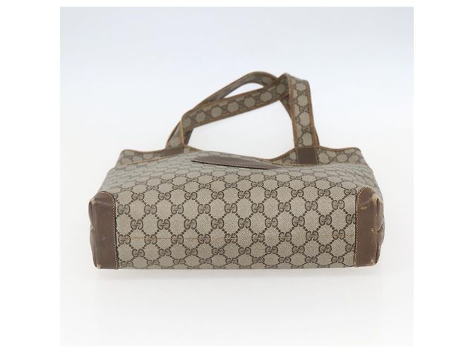 Gucci Borsa Tote GG Supreme in PVC Beige 002 39 0054 Auth BA8626 - vista 5