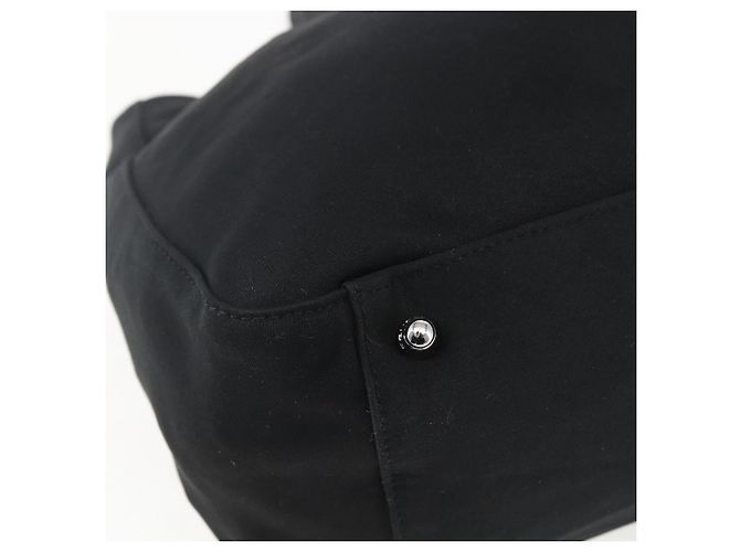 Borsa FENDI in nylon nero argento autentica ki6181 - vista 16
