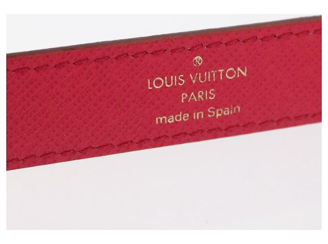 LOUIS VUITTON Multicolor Initials Gürtel Weiß M9630 LV Auth 156685SAM - Ansicht 10
