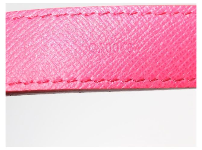 LOUIS VUITTON Multicolor Initials Gürtel Weiß M9630 LV Auth 156685SAM - Ansicht 11