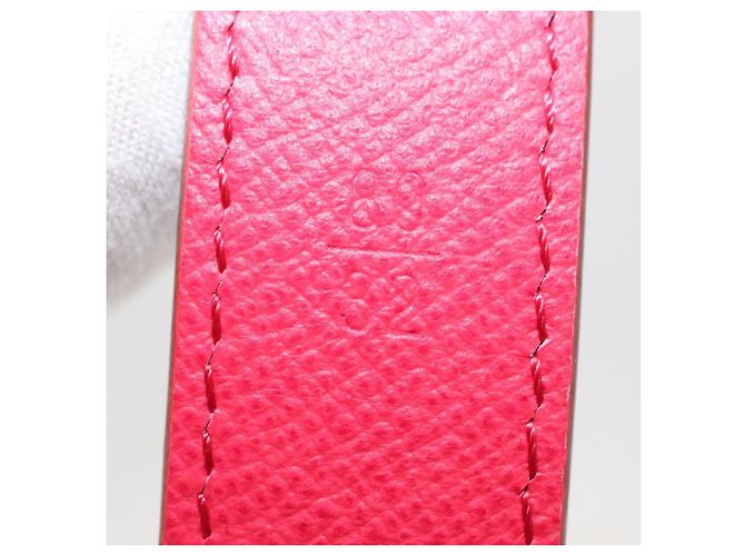LOUIS VUITTON Multicolor Initials Gürtel Weiß M9630 LV Auth 156685SAM - Ansicht 9