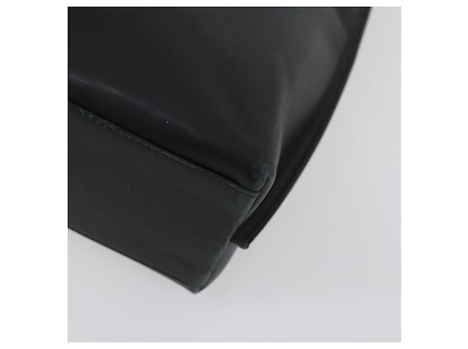 Salvatore Ferragamo Schultertasche Leder Canvas 2 Set Schwarz Silber Authentisch bs31495 - Ansicht 9