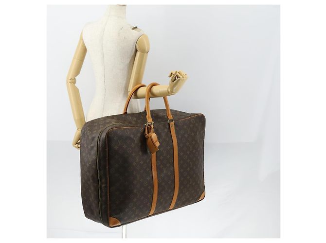 LOUIS VUITTON Borsa Boston Monogram Sirius 60 M41402 LV Auth SW1786 Monogramma - vista 24