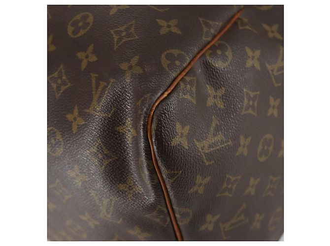 LOUIS VUITTON Borsa Boston Monogram Keepall 55 M41424 LV Auth 152783 Monogramma - vista 14