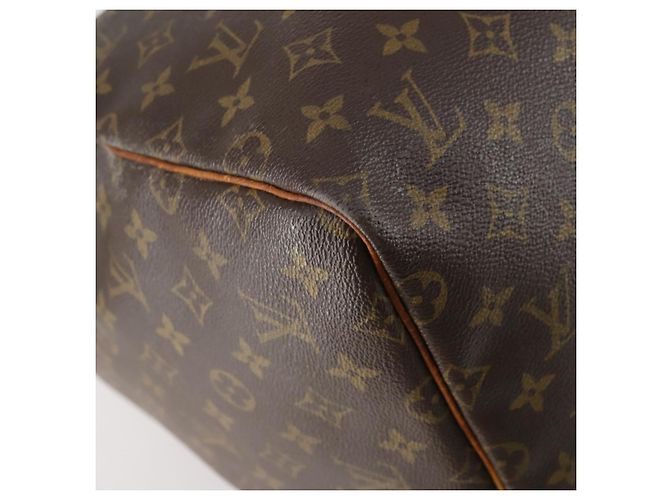 LOUIS VUITTON Borsa Boston Monogram Keepall 55 M41424 LV Auth 152783 Monogramma - vista 15