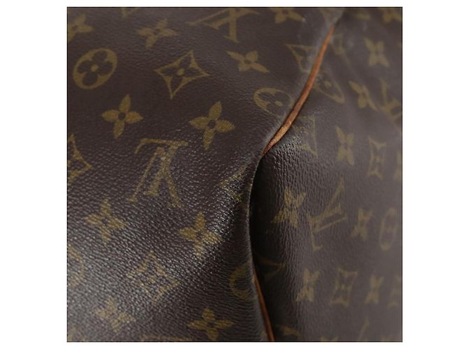 LOUIS VUITTON Borsa Boston Monogram Keepall 55 M41424 LV Auth 152783 Monogramma - vista 16